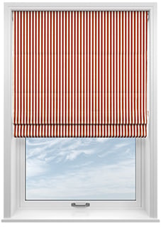 The British Stripe Co. Catherine, Teinbridge No.1 - Roman Blind